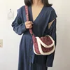 2022 New Women's Small Shoulder Bag Corduroy Lamb Cashmere Stitching Luxury Handbag Fashion Bolsa Feminina Crossbody Bag ► Photo 2/6