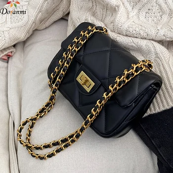 

DORANMI Big Chain Flap Bags For Women 2020 Luxury Brand Designed Shoulder Bag Female Messenger Crossbody Bag Bolsos Mujer BB534