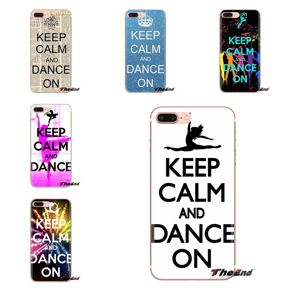 Ultra Thin Case KEEP CALM AND DANCE ON Poster For Huawei G7 G8 P7 P8 P9 Lite Honor 4C 5X 5C 6X Mate 7 8 9 Y3 Y5 Y6 II 2 Pro 2017 |