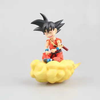 

New SHF figurine Dragonball cloud Son Goku Kid Goku dragon ball z Lazuli trunks Piccolo Action Figure Toy Brinquedos