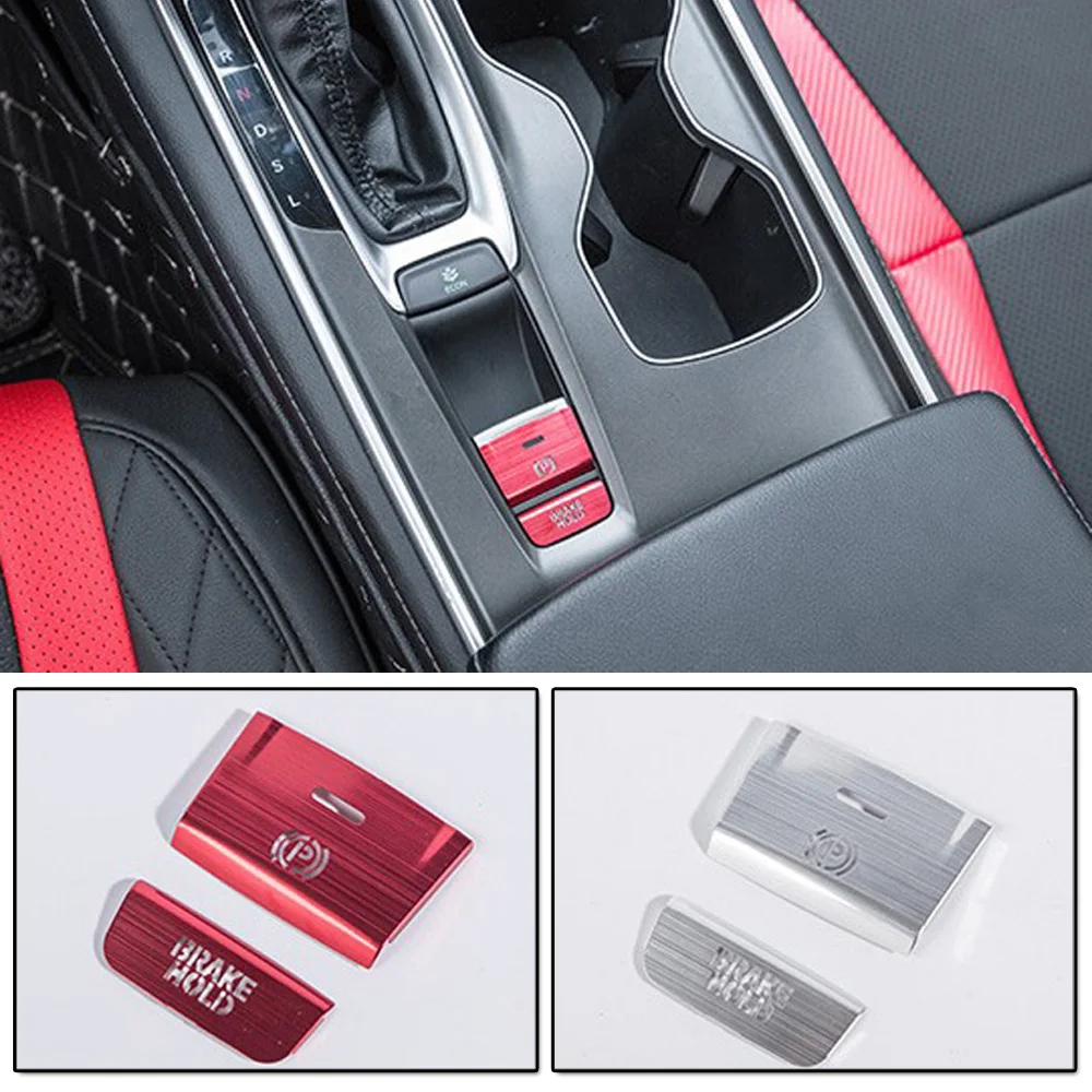 Алюминиевые аксессуары для шестеренок P рычаг тормоза для Honda Accord 19
