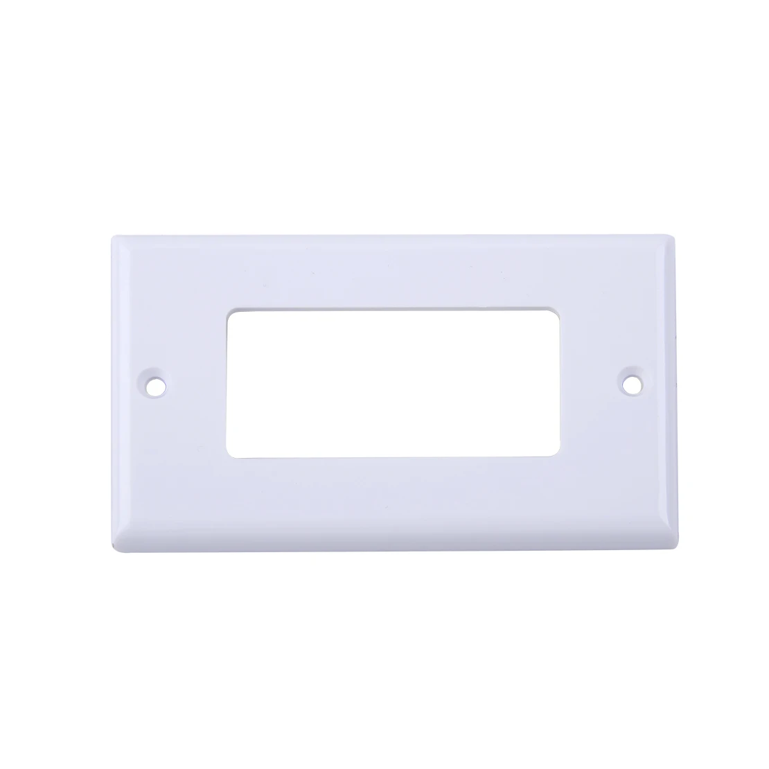 

LETAOSK 1pc 11.4cm*7cm Faceplate Blank Wall Outlet Socket Plate Keystone Jack Replacement