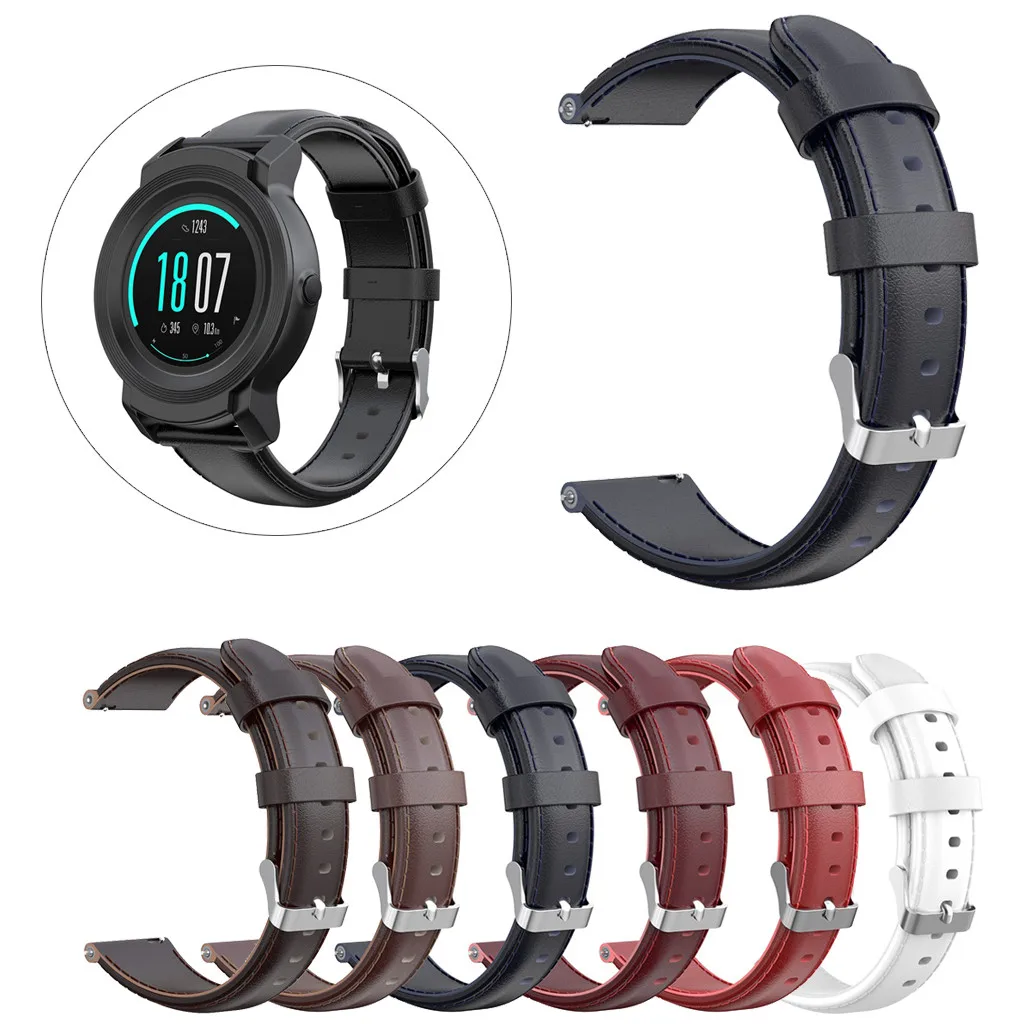 Кожа Замена Пряжка для ремешков наручных часов ремешок для Ticwatch Pro E2 S2 браслет ремешок фитнес-трекер# G20