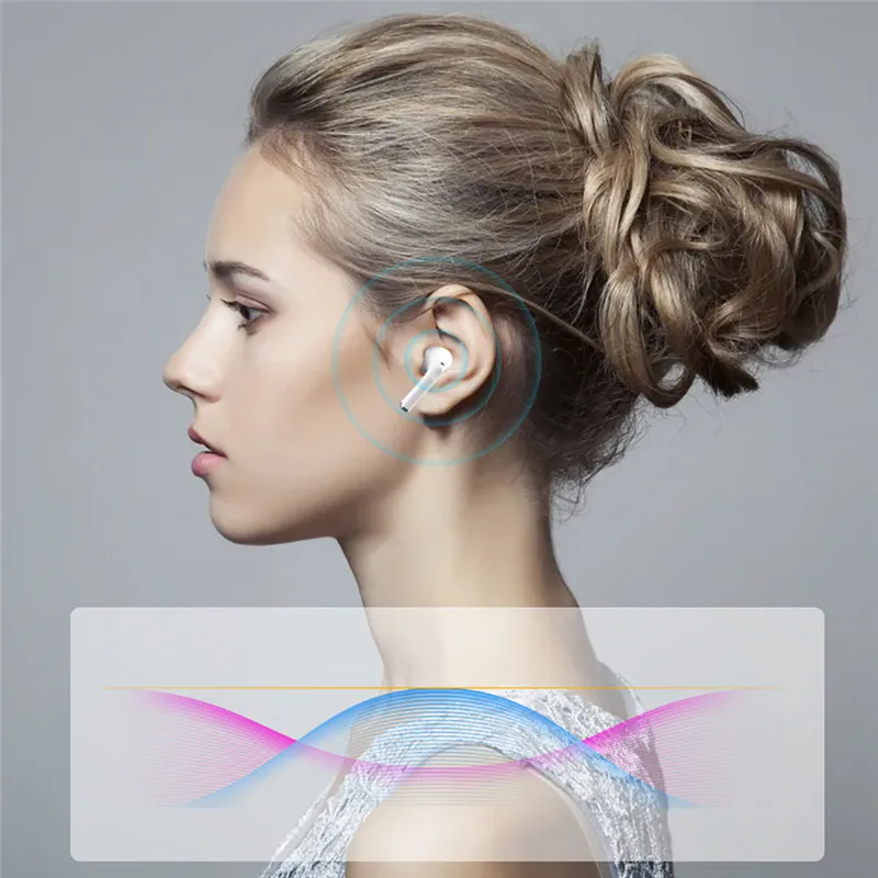 Headphones Bluetooth 5 0 Earphone TWS Air Earbuds with Charging Box microphone Sport Handsfree Headset For iPhone Android