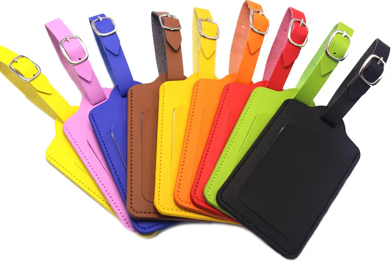 Fashion Leather Luggage Tag Travel Accessories Women Men Portable Label Suitcase ID Address Holder Baggage Boarding Gift 1 H24ee414259b64d2abd4e0b689b85febf6