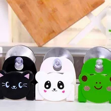 1 шт. кухонная стойка креативные уникальные милые картонные салфетки для посуды держатель губки с присоской многофункциональный домашний декор столовая