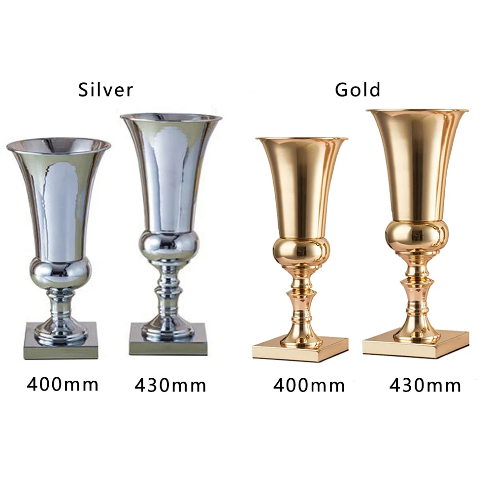 Party Event Table Anniversary Birthday European Style Metal Home Living Room Decorative Vase Flower Stand Arrangements Ceremony
