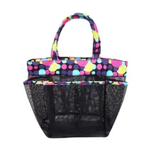 Модная сетчатая пляжная сумка, сумка для покупок, сумка через плечо, сумочка, кошелек, большая емкость, органайзер для туалетных принадлежностей 517D