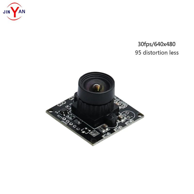 

JinYan OV7725 0.3MP high speed 30/60/100/150fps Distortionless Lens USB2.0 UVC Androd/Linux/MAC OS Camera Module