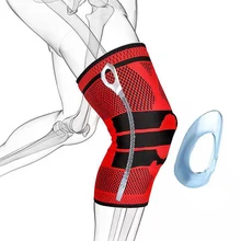 

2pcs Professional Knee Pads Protector Brace Compression Knee Sleeve Support For Running Basketball Cycling Hiking