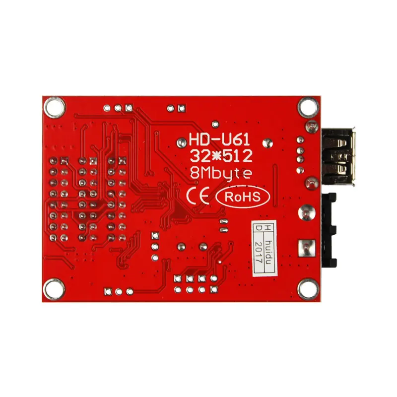 Huidu HD-U61 светодиодная контрольная карта для наружного одноцветного светодиодного модуля с поддержкой u-диска