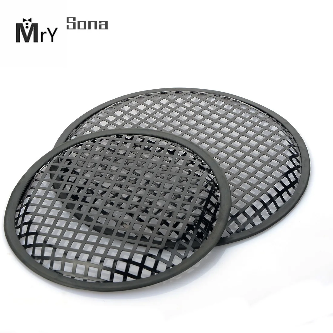 8"/10"/12" inch Loudspeakers Protective Mesh Cover Net Car Speakers Power Amplifier Decorative Circle Unit Sound Box Grille |