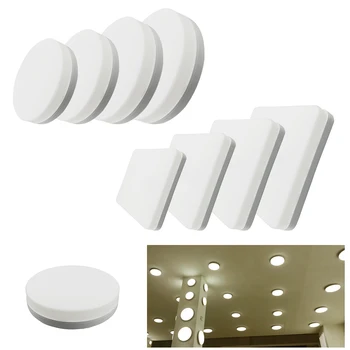 

18/24/36/48W White/Warm Light Flying Sauce Downlight Home Bedroom Living Room LED Round/Square Panels Ceiling Light Lamp R