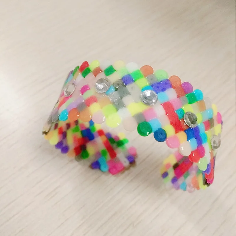 Детская обучающая игрушка Bean Puzzle 5 мм браслет ручной работы костюм DIY Девушки головоломки производители оптовая продажа