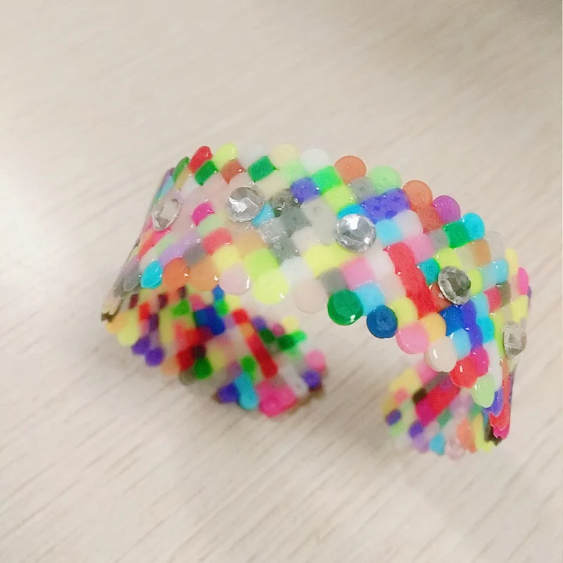 Детская обучающая игрушка Bean Puzzle 5 мм браслет ручной работы костюм DIY Девушки головоломки производители