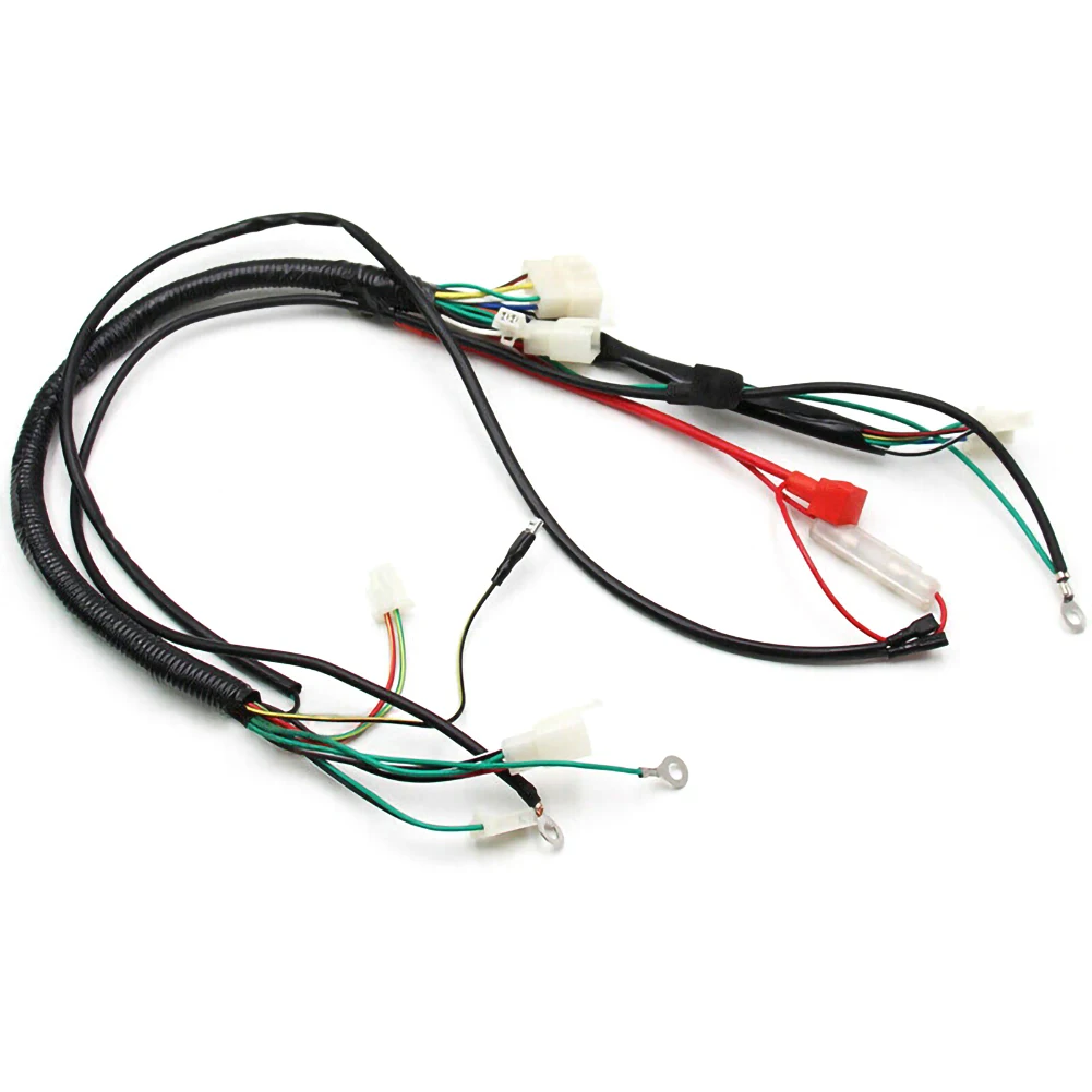 Мотоциклах для электропроводки оплетка проводов для ATV QUAD 150 200 250 300cc статора CDI катушка полную линейку Запчасти для узла