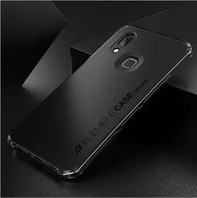 All Black Metal Frame Phone Case For VIVO Z1 z1 Thin Hard Aluminium Hybrid PC Shell For VIVO Z 1 Cases For VIVOZ1 Funda - Цвет: All Black