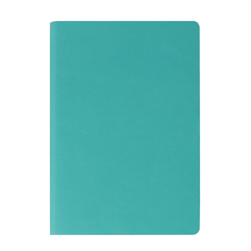 Твердый переплет и кожаный материал обложки ноутбука - Цвет: Light Blue