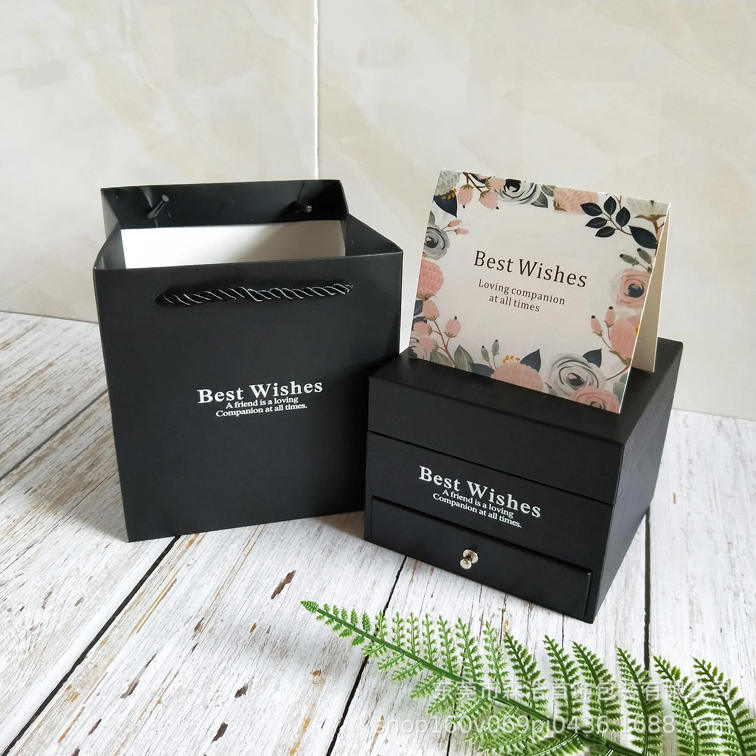 black gift box В ассортименте имеются 5 расцветок шкатулка ко Дню Святого Валентина мыло вечная роза Подарочная коробка ожерелье кольцо серьги ювелирные изделия и помада подарочная коробка - Цвет: black gift box