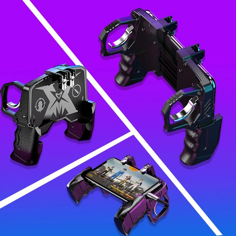  Game Trigger Gamepad PUBG Mobile Phone Gun Shooter Controller Fire Button Handle Controller and Joy