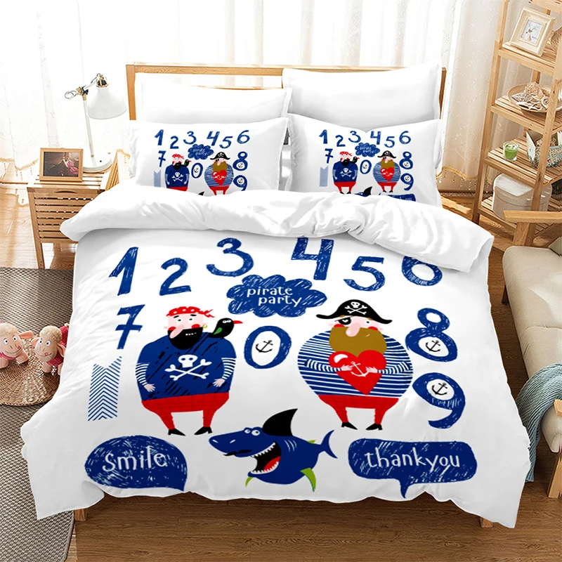 Beddingoutlet Cartoon Kids Bedding Set Print Twin King Size Duvet