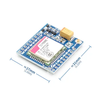 

SIM800C GSM GPRS Module 5V/3.3V TTL Development Board IPEX With Bluetooth And TTS STM32 C51
