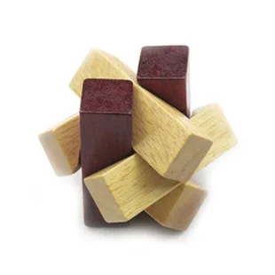 Toy Processing Burr Puzzle, Luban Lock Series Educational Toy Hero Small Mixed Batch