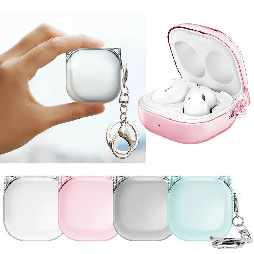 

Suitable for Samsung Galaxy Buds live broadcast transparent protective cover, wireless headset PC shockproof protective cover