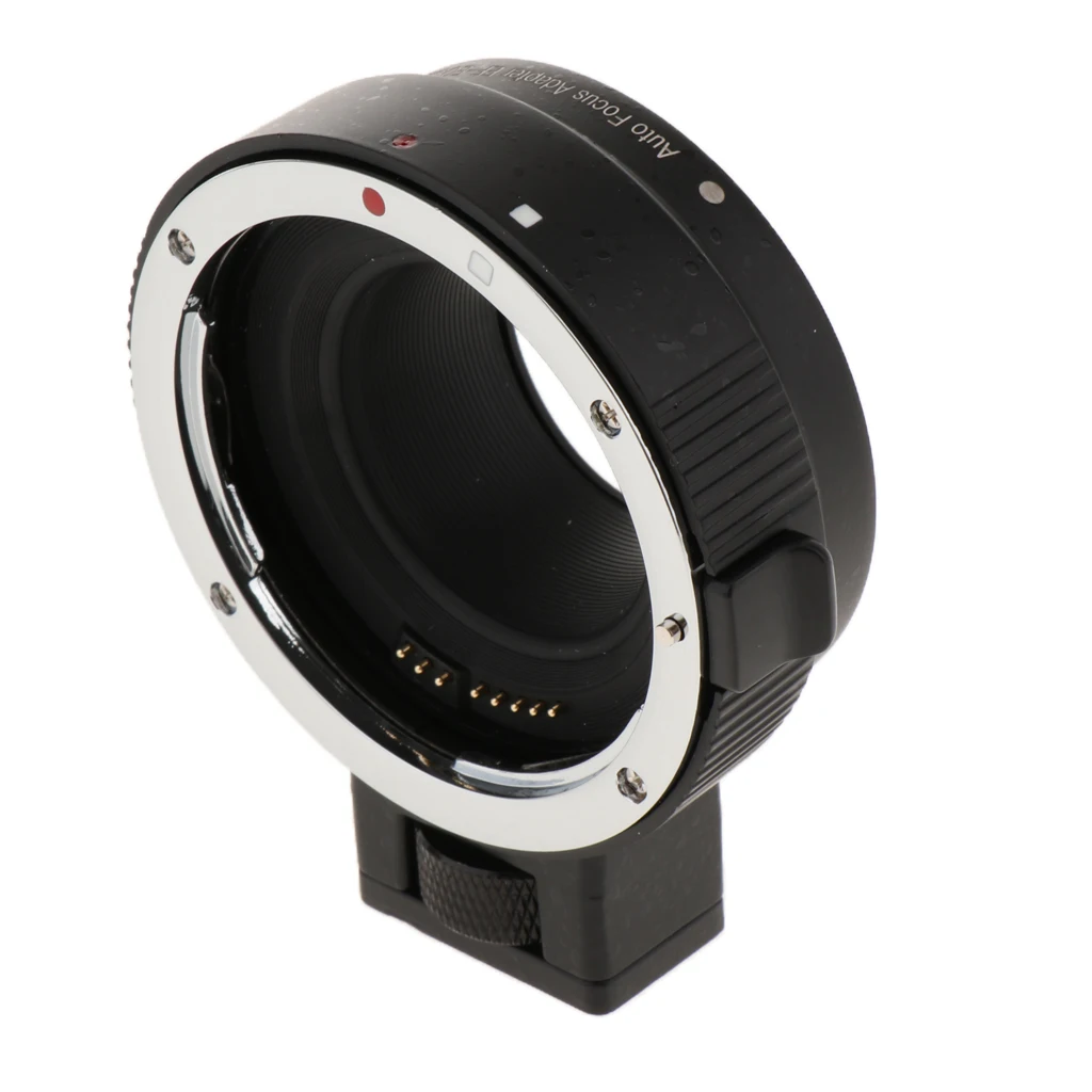 EF-EOS M адаптер с автофокусом для объектива для цифровой однообъективной зеркальной камеры Canon EOS EF/EF-S для EOS-M EF-M M2 M3 M5 M6 M10 Камера с принтом буквы «М-черного цвета с креплением