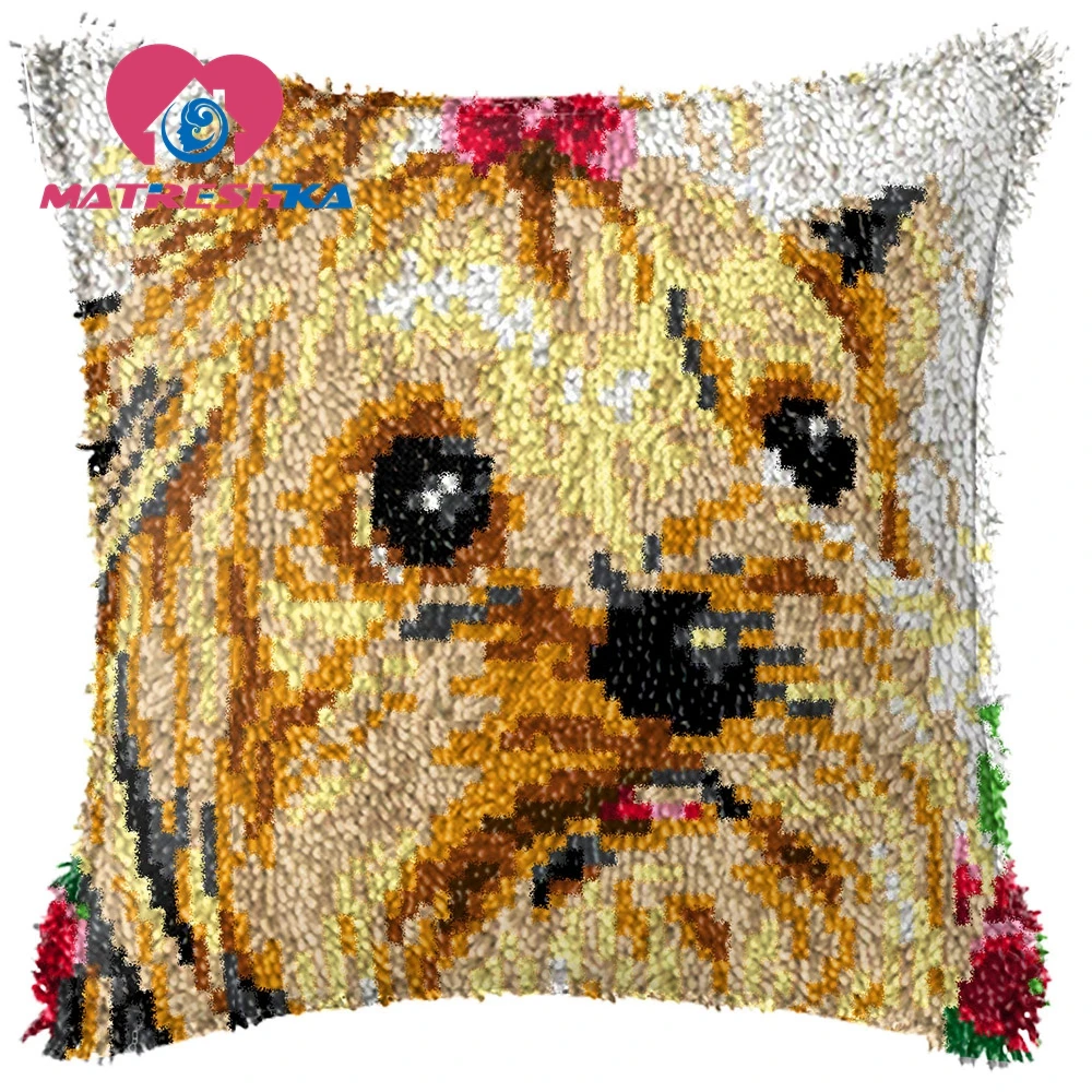 Home decor Diy embroidery pillow cross-stitch latch hook kits carpet do it yourself gift tapestry | Дом и сад