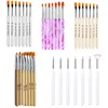 7pcs Set Nail Pen Brush 7 Different Sizes Nail Glue Phototherapy Pen Suitable for Professional Salon or Home Use Gel Nail Brush ► Photo 1/6