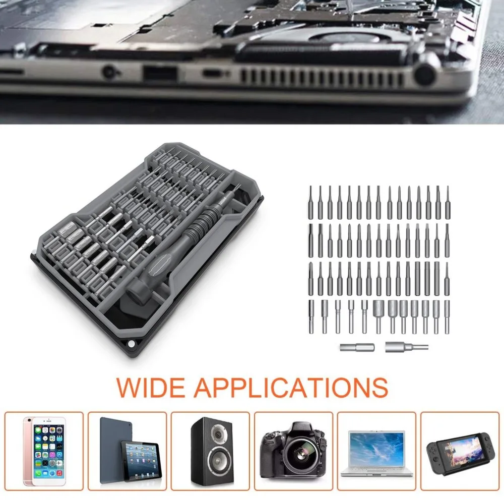 JM-8173 Набор прецизионных магнитных отверток Torx биты отвертка для iPhone ноутбук компьютер мобильный телефон ремонт инструменты комплект