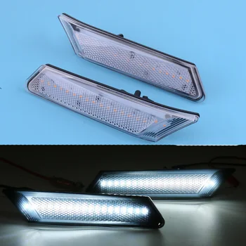 

LED Side Marker Light Car White For Porsche 911 997 987 Boxster Cayman