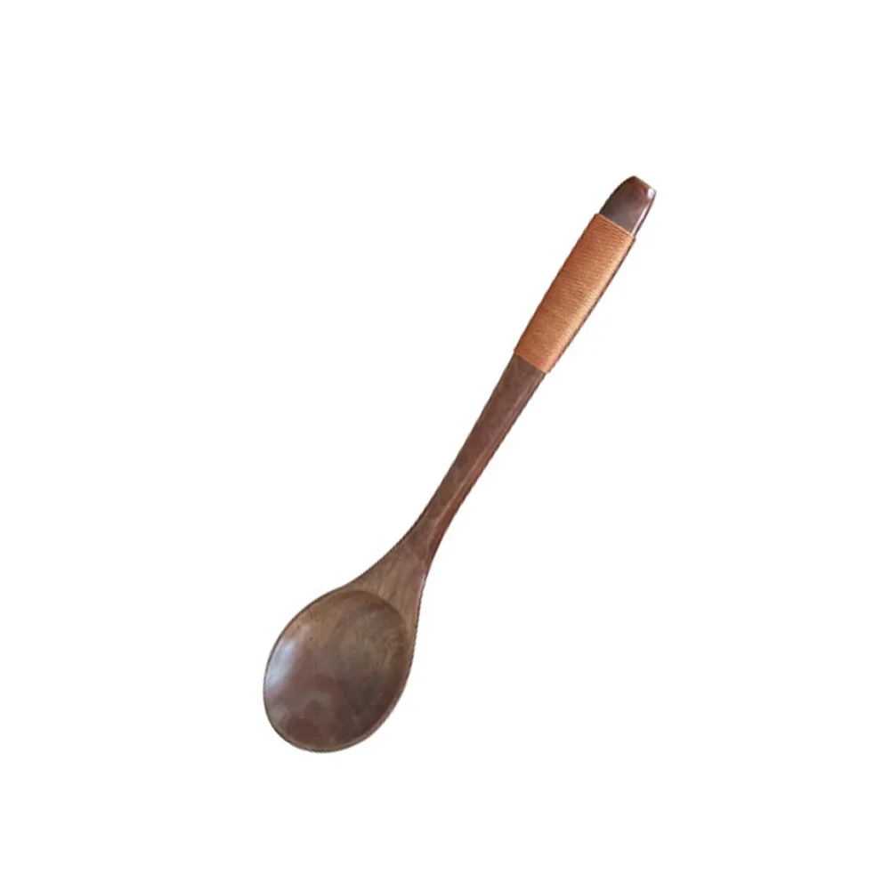 Деревянная проволочная ложка для супа, помешивающая ложка, кухонная чайная ложка, кухонная утварь, инструмент