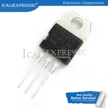

10PCS L7812CV TO-220 L7812 LM7812 7812 Positive-Voltage Regulators In Stock