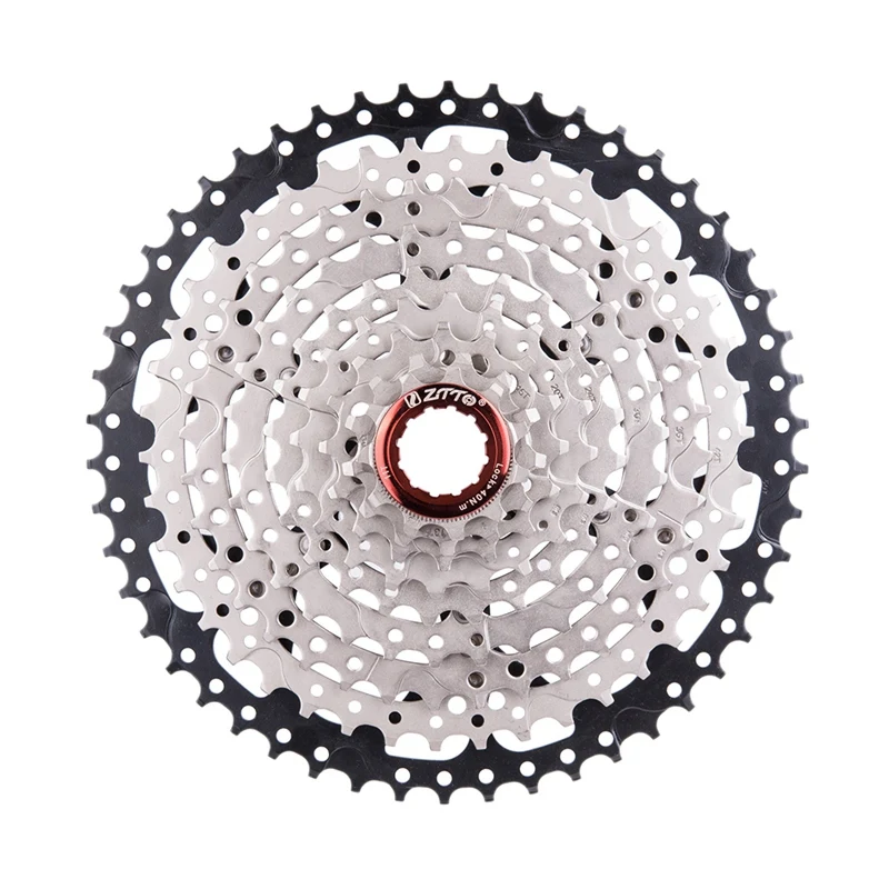 

Ztto Mountain Bike 9 Speed Cassette 11-50T Wide Ratio Mtb Bicycle 9S Freewheel Compatible With M430 M4000 M590