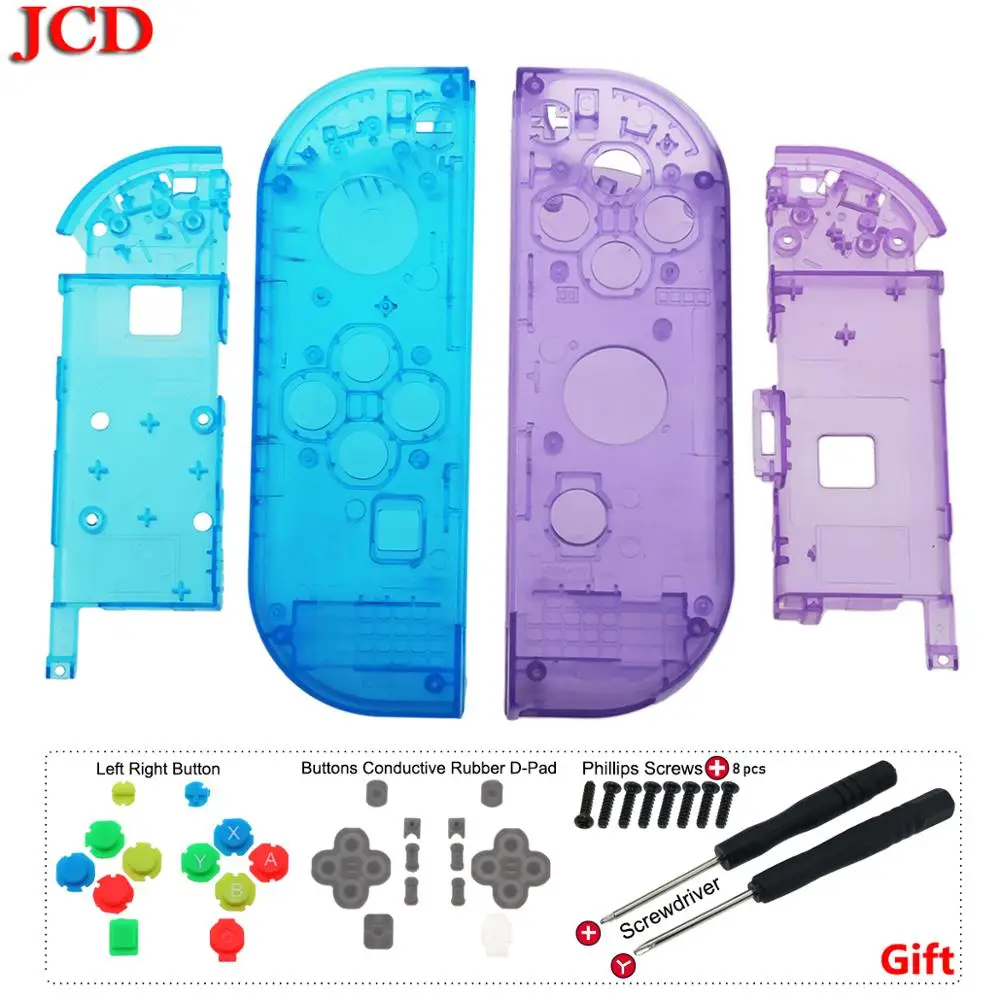 JCD DIY чехол для корпуса, чехол для shand для переключателя, контроллер NS для Joy-Con, Сменный защитный чехол s для nintendo - Color: No7