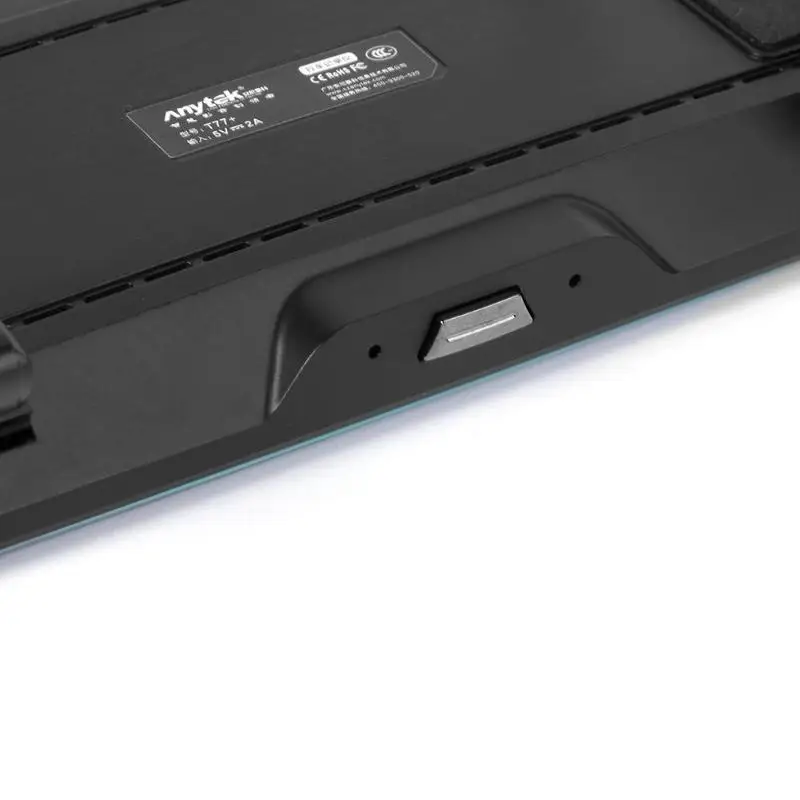 Anytek T77+ 6,86 дюймов Сенсорное ips Автомобильное зеркало заднего вида DVR камера с двумя объективами видеорегистратор Встроенный g-сенсор
