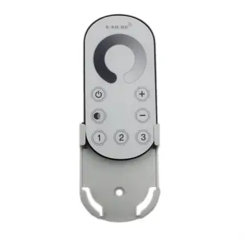 

2.4G RF Wireless LED Dimmer Controller DC 12V-24V 12A with Touch Remote Control for Single Color LED Strip Light jk223