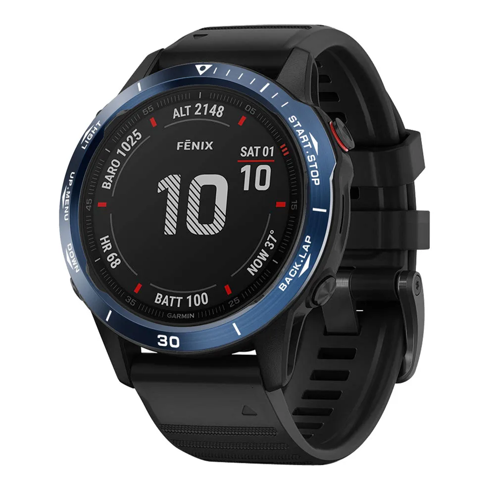 Ring Case Protection Cover Bezel Garmin Fenix 6 Pro/6 sapphire Smart Bracelet Bezel Ring Anti Scratch Metal Cases fenix6