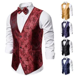 New Men's Suit Vest Stage Performance Vest Vest Dance Vest 2021 Spring and Autumn Fabric Type Item Type Material Model Number