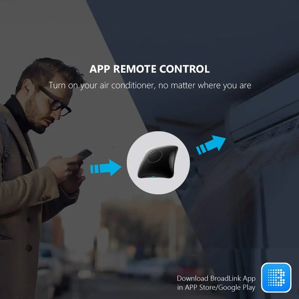 BROADLINK RM4 PRO 2021 + SENZOR TEMPERATURĂ ȘI UMIDITATE HTS2 интеллектуальная Автоматизация дома