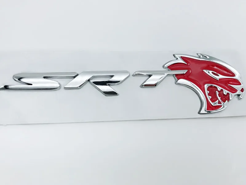 1 шт. Металл srt Hell Cat Leopard Head наклейки для автомобиля автоэмблема значок наклейка для автомобиля Стайлинг для Dodge Chrysler Grand Cherokee Jeep