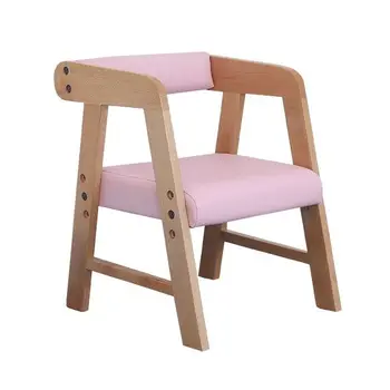 

Export Children's Chair, Back Chair, Solid Wood Liftable Home Learning Chair, Baby Bench, Dining Chair Kindergarten