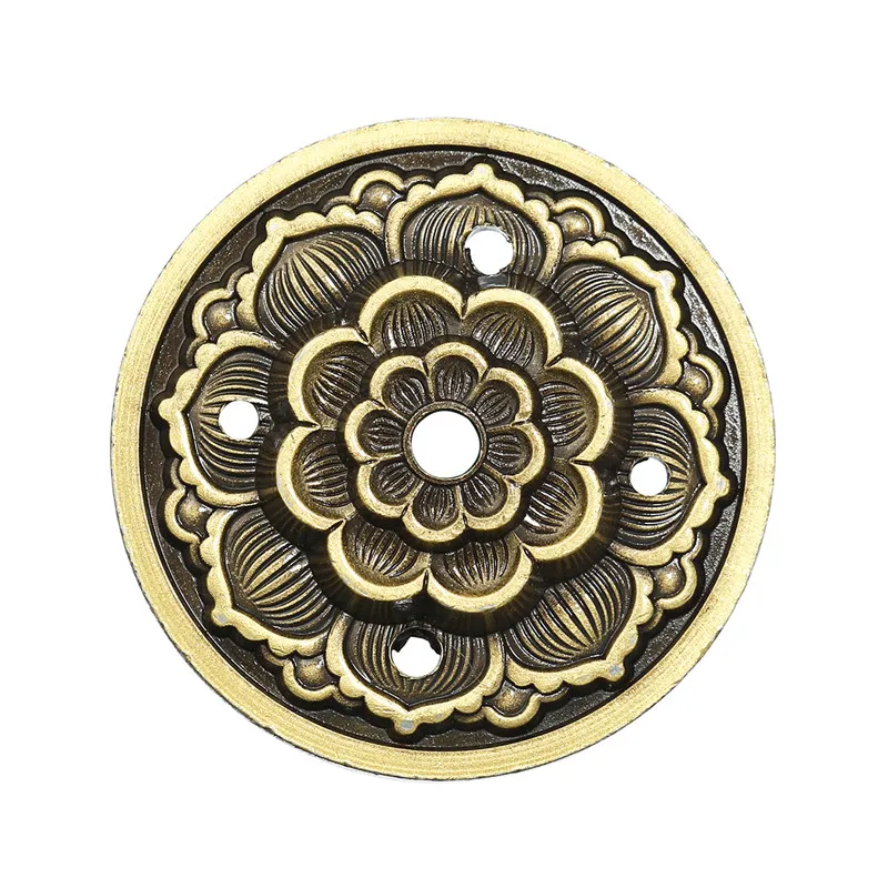 Retro 5 Holes Lotus Incense Burners Dragon Incense Holder Stick Cone Censer Plate Buddhism 2 Colors Home Office Decoration Craft