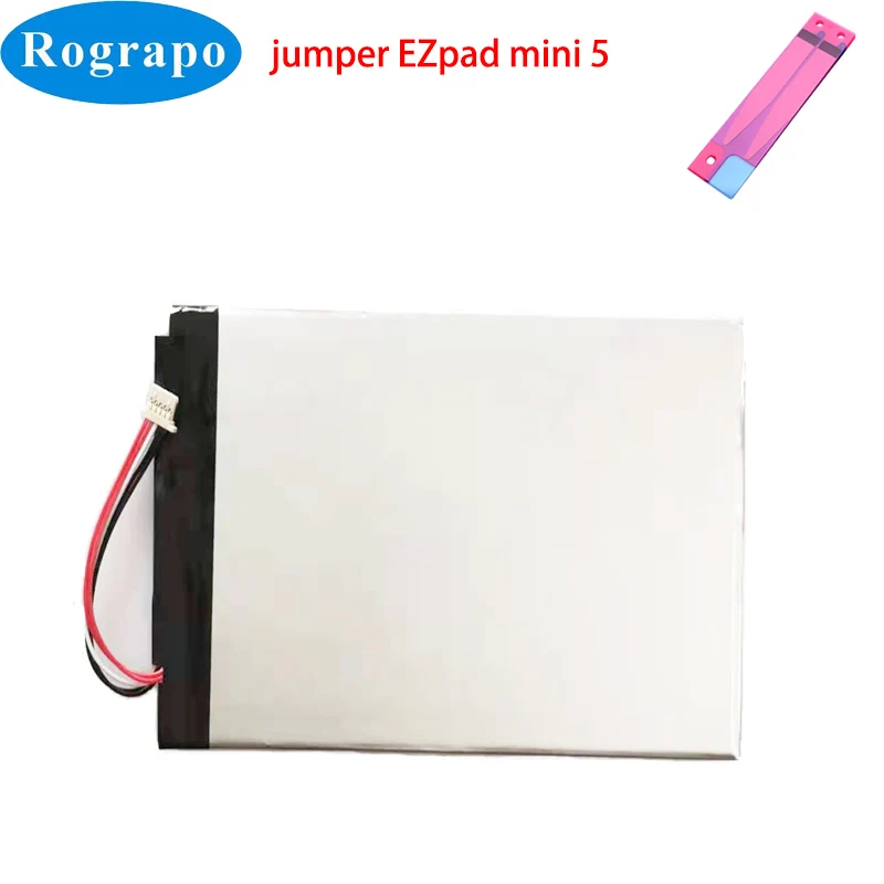 Nuova Batteria Per Tablet Pc 3.7V 6000Mah Per Jumper Ezpad Mini 5 Mini5 5 Wire Plug