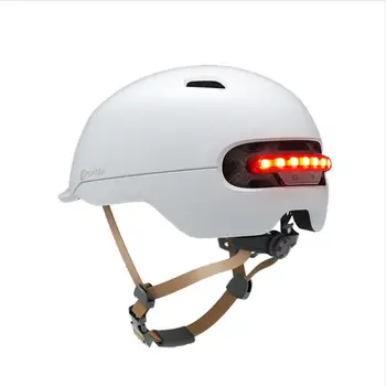 

HiMISS Cycling Intelligent Back LED Light EPS Adjustable Breathable Ventilation IPX4 Motorcycle riding helmet