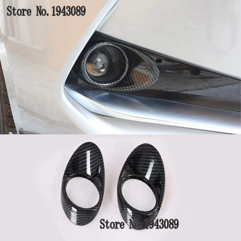 4 шт. автомобильные хромированные передние и задние противотуманные фары крышки лампы Отделка ободок для Kia Cerato бренд K3 - Цвет: D
