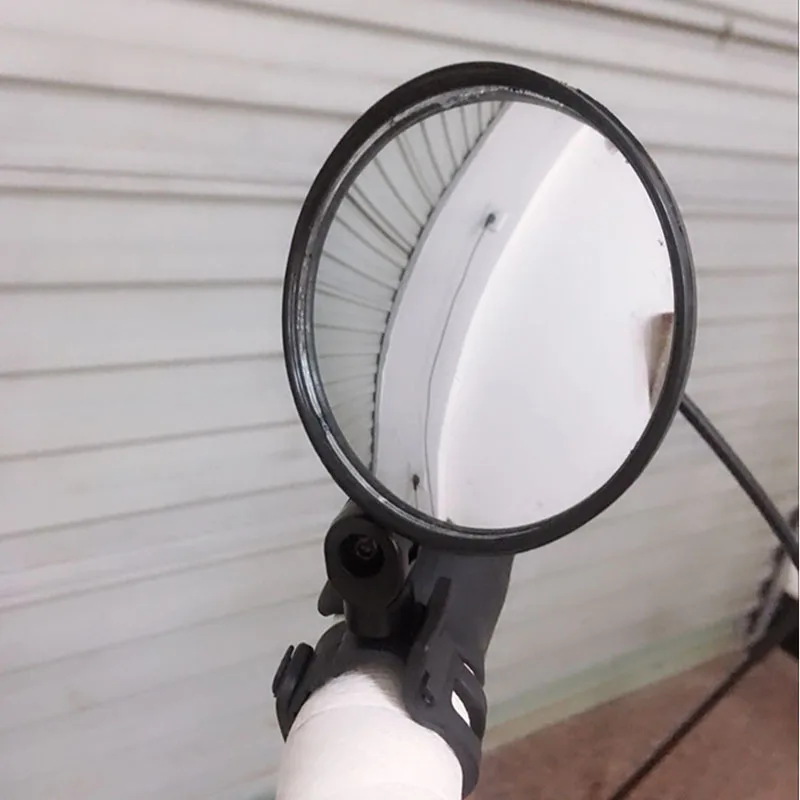 

Bicycle Rearview Handlebar Mirrors Cycling Rear View MTB Bike Silicone Handle Rearview Mirror