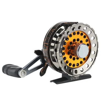 

Quality Raft Fishing Wheel Speed Ratio 2.6:1 6+1BB Boat Fishing Metal Hollow Wire Cup Freshwater Semi-metal Fishing Reel Tool